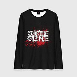 Лонгслив мужской Suicide Silence Blood, цвет: 3D-принт