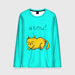 Лонгслив мужской Meow-meow, цвет: 3D-принт