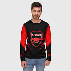 Лонгслив мужской Arsenal FC: Sport Fashion, цвет: 3D-принт — фото 2