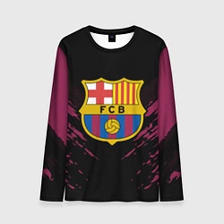 Лонгслив мужской Barcelona FC: Sport Fashion, цвет: 3D-принт