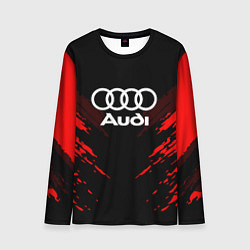 Лонгслив мужской Audi: Red Anger, цвет: 3D-принт