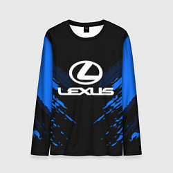 Мужской лонгслив Lexus: Blue Anger