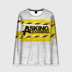 Лонгслив мужской Asking Alexandria: Danger, цвет: 3D-принт