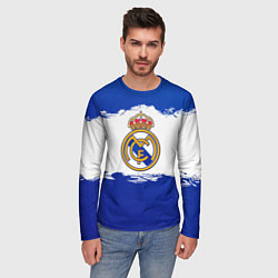 Лонгслив мужской Real Madrid FC, цвет: 3D-принт — фото 2
