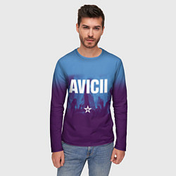Лонгслив мужской Avicii Star, цвет: 3D-принт — фото 2
