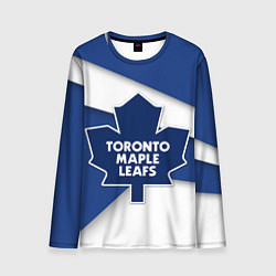 Лонгслив мужской Toronto Maple Leafs, цвет: 3D-принт