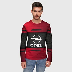 Лонгслив мужской Opel Sport, цвет: 3D-принт — фото 2
