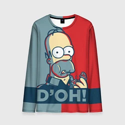 Мужской лонгслив Homer Simpson DOH!