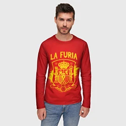 Лонгслив мужской La Furia, цвет: 3D-принт — фото 2