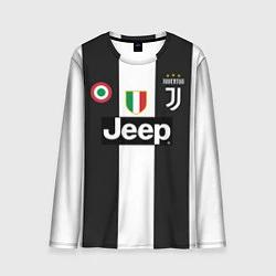 Лонгслив мужской FC Juventus 18-19, цвет: 3D-принт