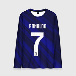 Мужской лонгслив Ronaldo 7: Blue Sport