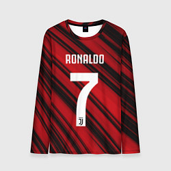 Мужской лонгслив Ronaldo 7: Red Sport