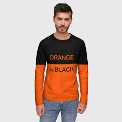 Лонгслив мужской Orange Is the New Black, цвет: 3D-принт — фото 2