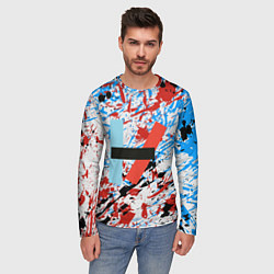 Лонгслив мужской 21 Pilots: Colored, цвет: 3D-принт — фото 2