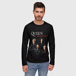Лонгслив мужской Queen: Greatests Hits, цвет: 3D-принт — фото 2