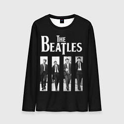 Лонгслив мужской The Beatles: Black Side, цвет: 3D-принт