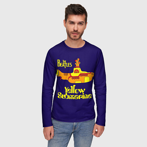 Мужской лонгслив The Beatles: Yellow Submarine / 3D-принт – фото 3