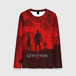 Лонгслив мужской God of War: Blood Day, цвет: 3D-принт