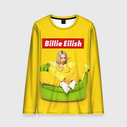 Лонгслив мужской Billie Eilish, цвет: 3D-принт