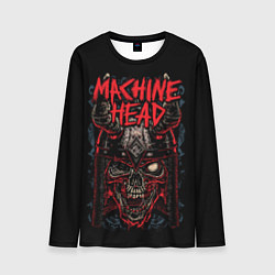 Лонгслив мужской Machine Head: Blooded Skull, цвет: 3D-принт