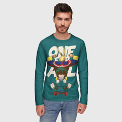 Лонгслив мужской Моя геройская академия, цвет: 3D-принт — фото 2