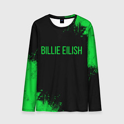 Лонгслив мужской Billie Eilish, цвет: 3D-принт