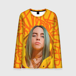 Лонгслив мужской Billie Eilish, цвет: 3D-принт