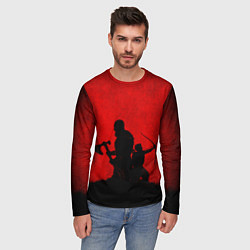 Лонгслив мужской God of War, цвет: 3D-принт — фото 2