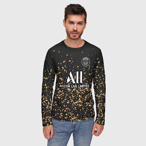 Мужской лонгслив Неймар альтернативная 2020 / 3D-принт – фото 3