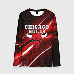 Лонгслив мужской CHICAGO BULLS, цвет: 3D-принт