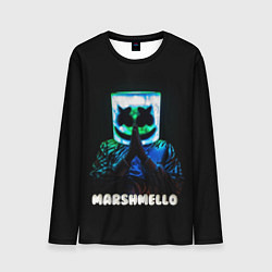 Лонгслив мужской Marshmello, цвет: 3D-принт