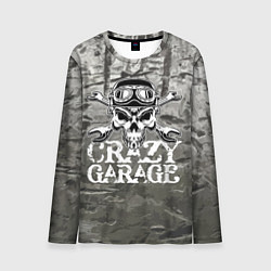 Лонгслив мужской Crazy garage, цвет: 3D-принт