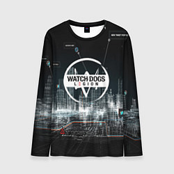 Лонгслив мужской WATCH DOGS:LEGION, цвет: 3D-принт