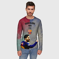 Лонгслив мужской Messi, цвет: 3D-принт — фото 2