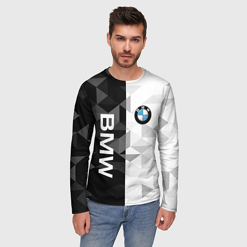 Мужской лонгслив BMW / 3D-принт – фото 3