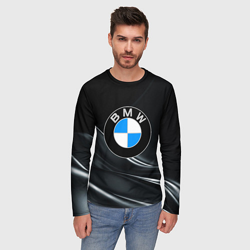 Мужской лонгслив BMW / 3D-принт – фото 3