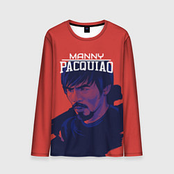 Лонгслив мужской Manny Pacquiao, цвет: 3D-принт