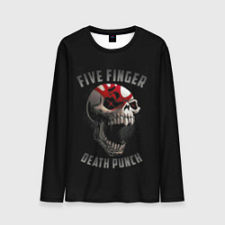Лонгслив мужской Five Finger Death Punch, цвет: 3D-принт