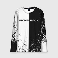 Лонгслив мужской Nickelback, цвет: 3D-принт