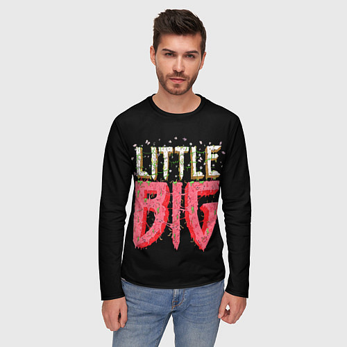 Мужской лонгслив Little Big / 3D-принт – фото 3