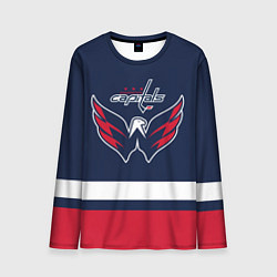 Мужской лонгслив Вашингтон Кэпиталз