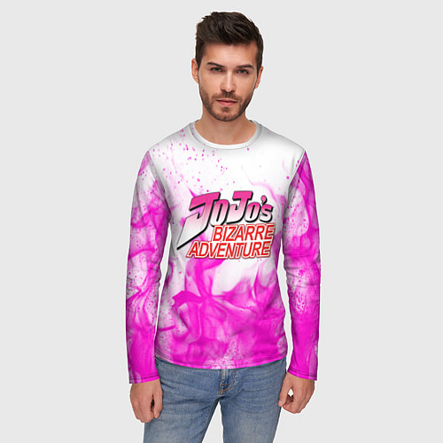 Мужской лонгслив JOJO / 3D-принт – фото 3