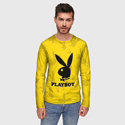 Лонгслив мужской PLAYBOY, цвет: 3D-принт — фото 2