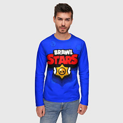 Лонгслив мужской BRAWL STARS, цвет: 3D-принт — фото 2