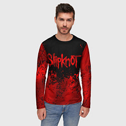 Лонгслив мужской Slipknot 9, цвет: 3D-принт — фото 2