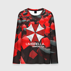 Лонгслив мужской Umbrella Corp, цвет: 3D-принт