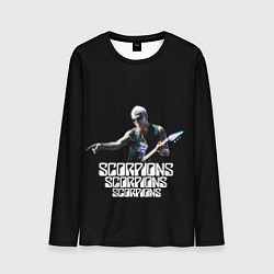 Лонгслив мужской Scorpions, цвет: 3D-принт