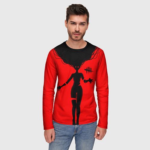 Мужской лонгслив Dead by Daylight / 3D-принт – фото 3