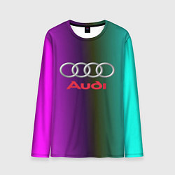 Лонгслив мужской Audi, цвет: 3D-принт