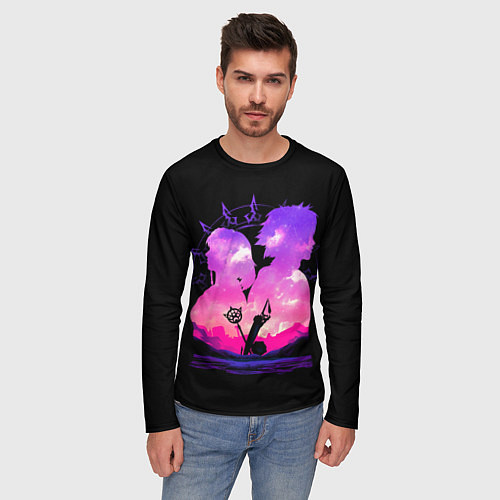 Мужской лонгслив Final Fantasy / 3D-принт – фото 3